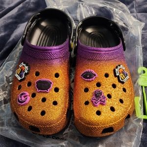 Hocus Pocus glitter Crocs